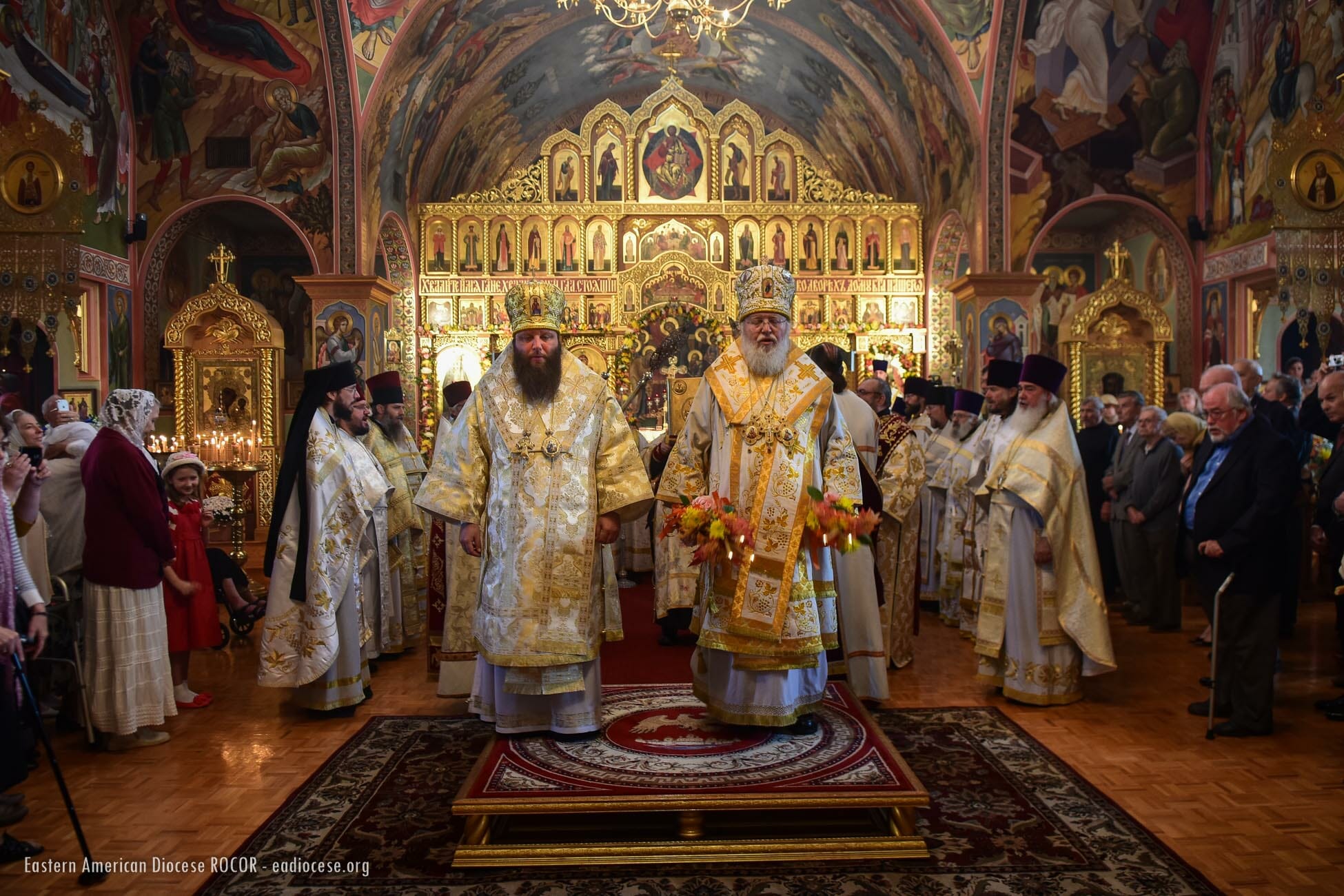 First Singing of Kurt Sanders' Divine Liturgy at the Patronal Feast of ...