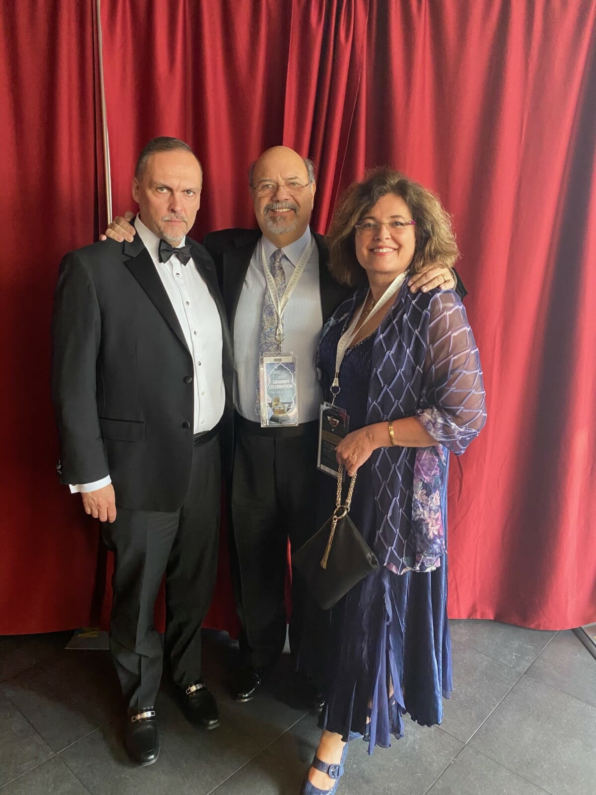 Executive Producers Alex and Katya Lukianov at the 2020 Grammy Awards